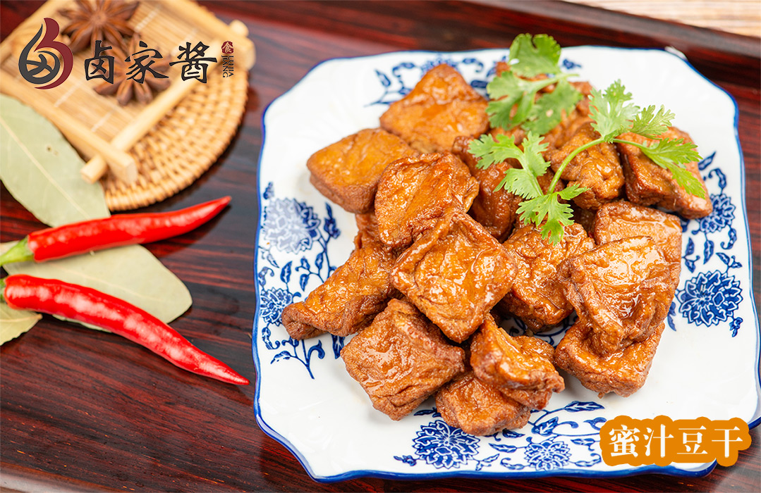 蜜汁豆干